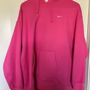 Nike Men's Pink Hoodie